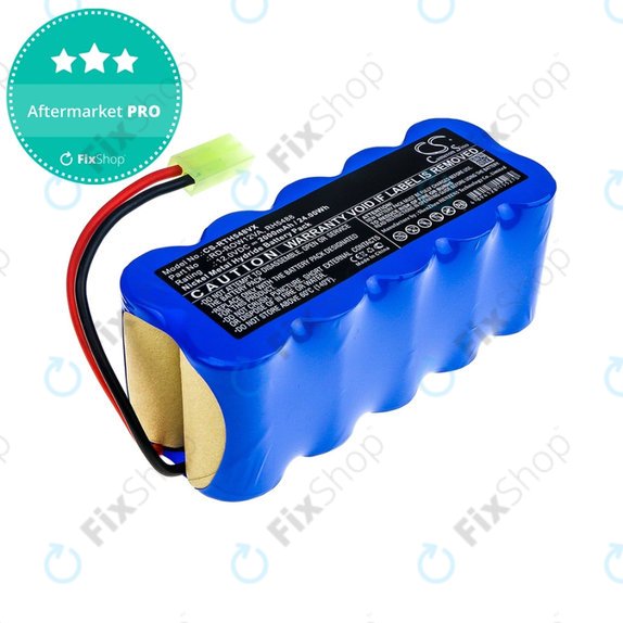 Bateria do Rowenta Air Force Compact RH, RS-seria, Tefal TY-seria, RD-ROW12VA, RH5488, Ni-MH, 12V 2000mAh, HQ