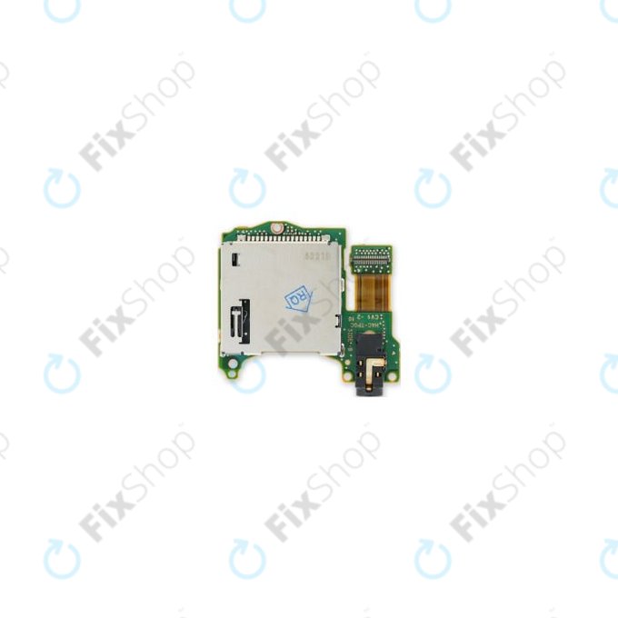 Plytka PCB czytnika kart SD i zlacze Jack do Nintendo Switch