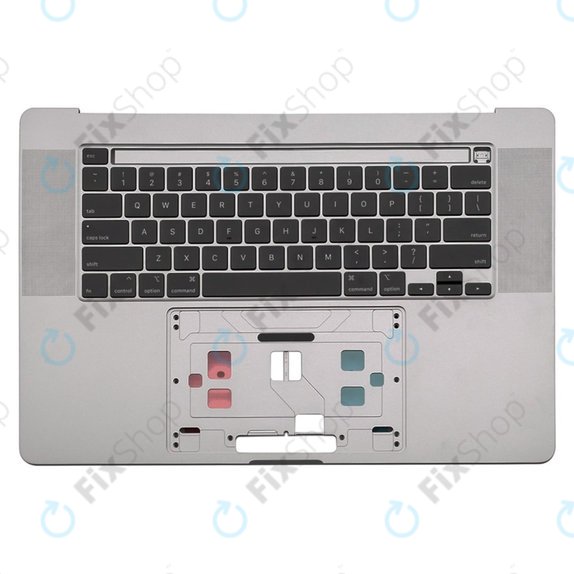 Górna ramka klawiatury z klawiaturą UK do MacBook Pro 16" A2141 (2019), Space Gray
