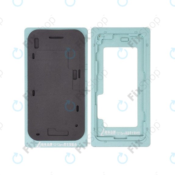 Forma pozycjonująca with Bezel Laminating Mat do iPhone 12, 12 Pro, XHZC
