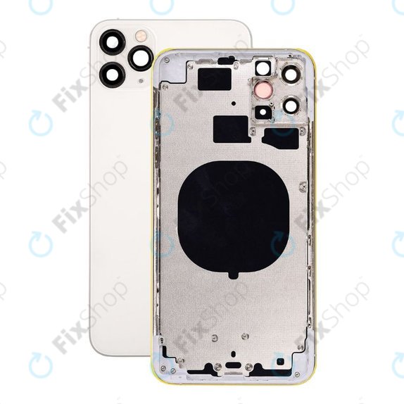 Tylna obudowa do iPhone 11 Pro Max, Srebrny, Silver