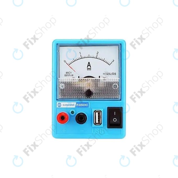 Regulowany Mini zasilacz DC (0-5V, 0-3A), Sunshine P-0503C