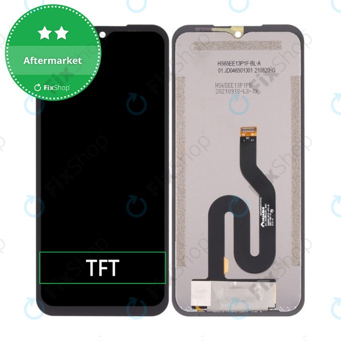 Wyświetlacz do Ulefone Armor 12 5G, Ekran dotykowy bez ramki, TFT