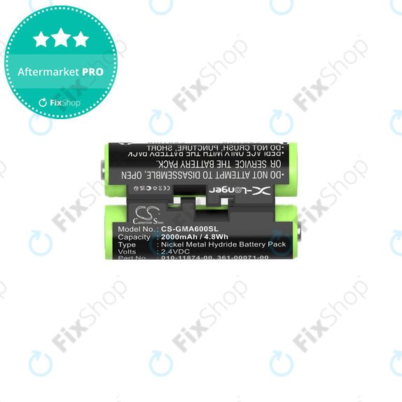 Bateria do Garmin Oregon 600, 650, Astro 320, 430 Striker 4, 2000mAh, Ni-MH, 2.4V, 010-11874-00, HQ