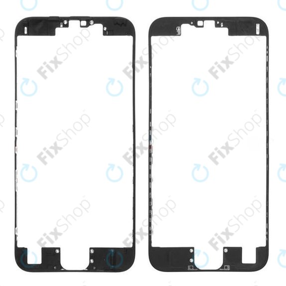 Ramka przednia do iPhone 6S, Czarny, Black