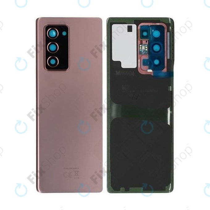 Tylna pokrywa baterii do Samsung Z Fold 2 F916B, GH82-23688B, Mystic Bronze, Genuine Service Pack