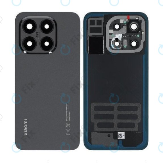Pokrywa baterii dla Xiaomi 15T 5G, Black, 5600090O12A00, Genuine Service Pack