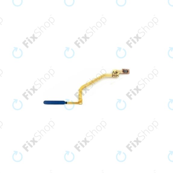 Czujnik linii papilarnych z taśmą flex do Xiaomi Poco X3 Pro, Niebieski, Blue