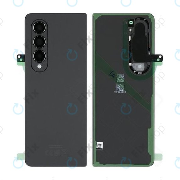 Tylna pokrywa baterii do Samsung Z Fold 4 F936B, GH82-29254A, Phantom Black, Genuine Service Pack