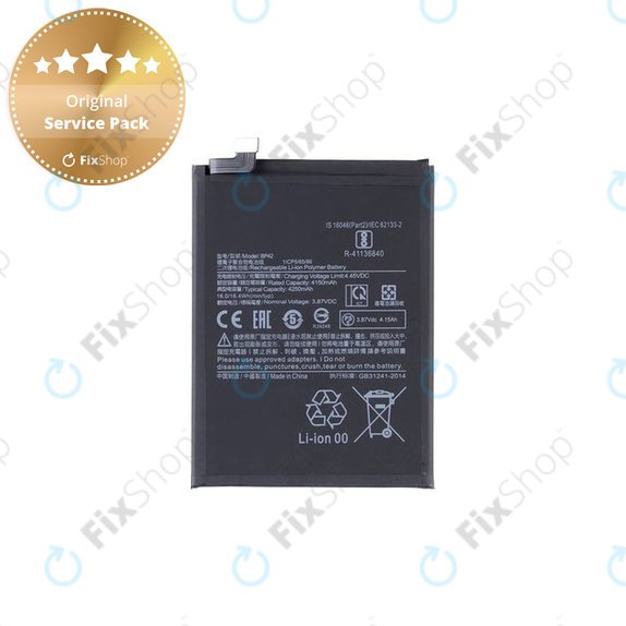 Bateria do Xiaomi Mi 11 Lite 4G, Mi 11 Lite 5G, 11 Lite 5G NE, BP42, 4250mAh, 46020000741Y, Genuine Service Pack