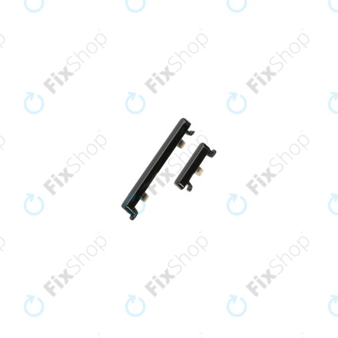Przyciski boczne do Xiaomi Redmi Note 7, Czarny, Black