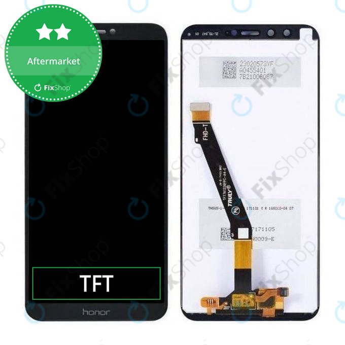 Wyświetlacz do Huawei Honor 9 Lite, Ekran dotykowy bez ramki, Midnight Black, TFT