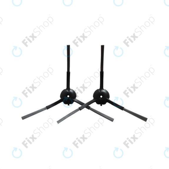 Szczotka boczna do Roidmi EVE Plus, 2 szt., Czarny, Black