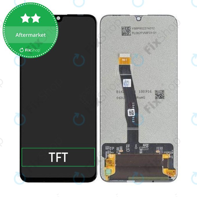 Wyświetlacz do Huawei P Smart (2020), Ekran dotykowy bez ramki, TFT