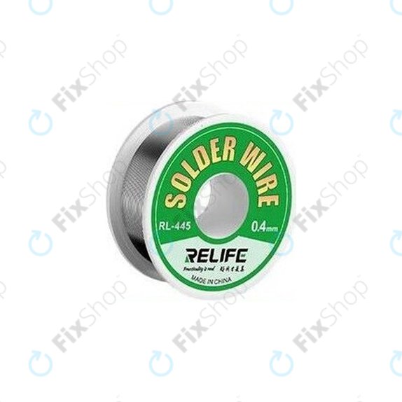 Drut lutowniczy (0.4mm), Relife RL-445