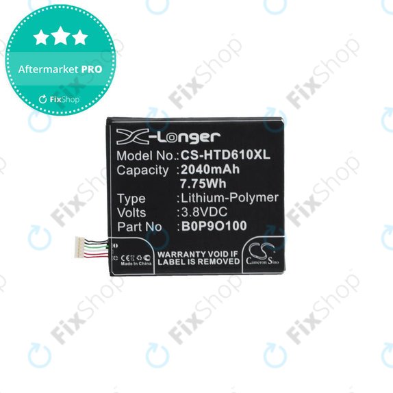 Bateria do HTC Desire 610 A3, B0P9O100, 2040mAh, HQ