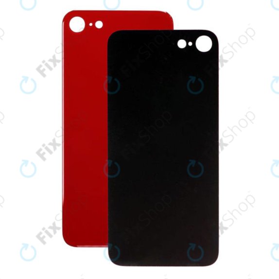 Tylne szklo pokrywy do iPhone SE (2nd Gen 2020), Czerwony, Red
