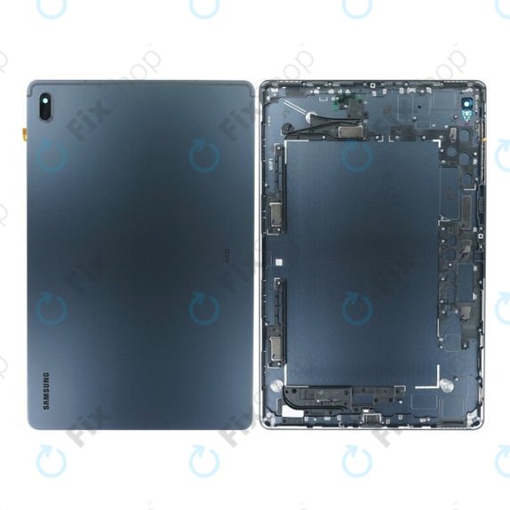Tylna Obudowa Baterii do Samsung Tab S7 FE T730, T736B, Czarna, GH96-14558A, Genuine Service Pack