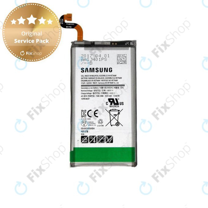 Bateria do Samsung S8 Plus G955F 3500mAh, EB-BG955ABE, EB-BG955ABA, GH43-04726A, GH82-14656A, Genuine Service Pack
