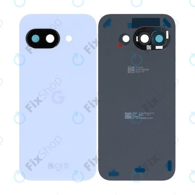 Tylna pokrywa baterii do Google Pixel 9a GTF7P, G949-01317-00, Iris, Genuine Service Pack