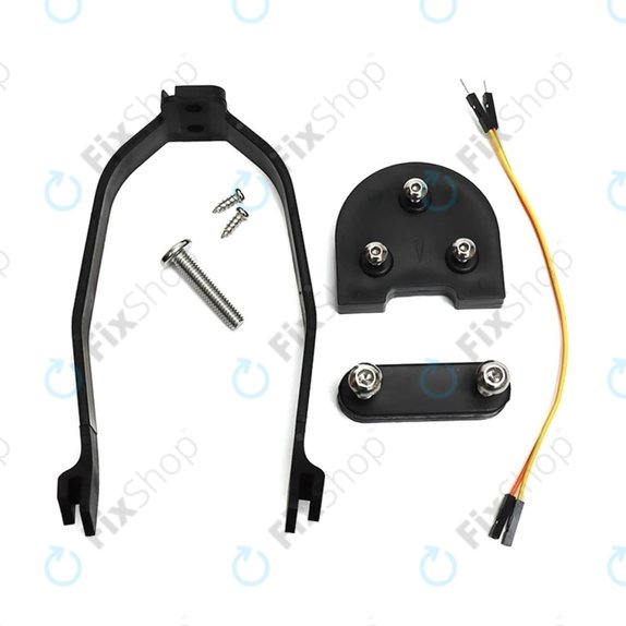 Zestaw izolacyjny kola 10" z uchwytem blotnika do Xiaomi Mi Electric Scooter 2 M365 | Pro | Czarny | Black
