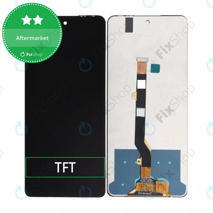 Wyświetlacz do Infinix Hot 30 5G, X6832, Ekran dotykowy bez ramki, TFT