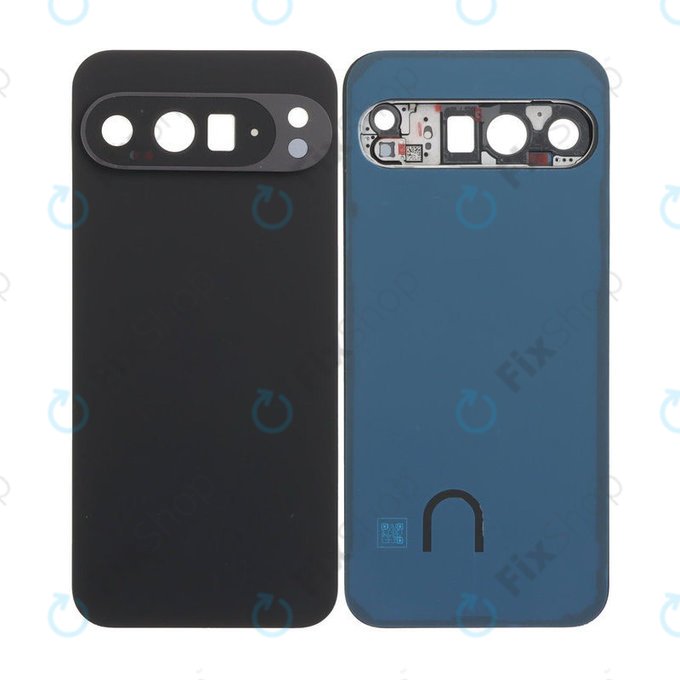 Tylna pokrywa baterii z kompletnym montażem do Google Pixel 9 Pro XL, Obsidian