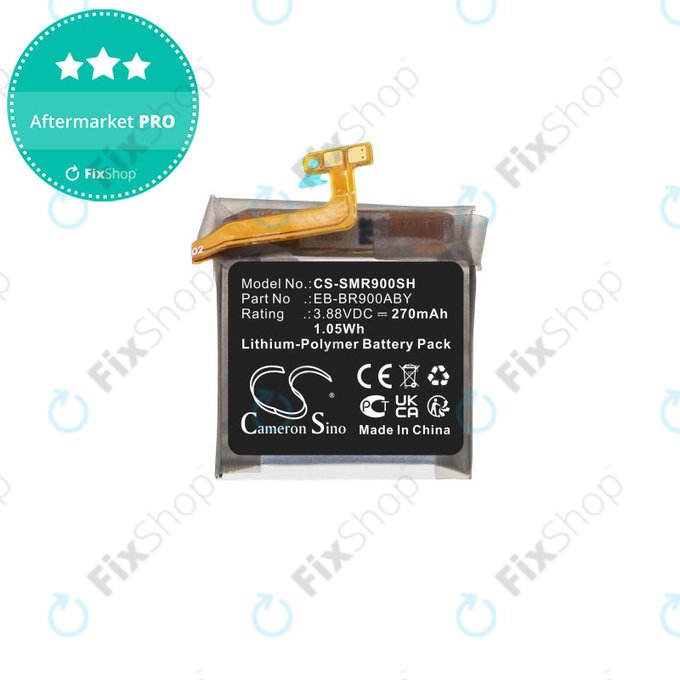 Bateria do Samsung Watch 5 40mm, 270mAh, Li-Pol, 3.88V, EB-BR900ABY, HQ