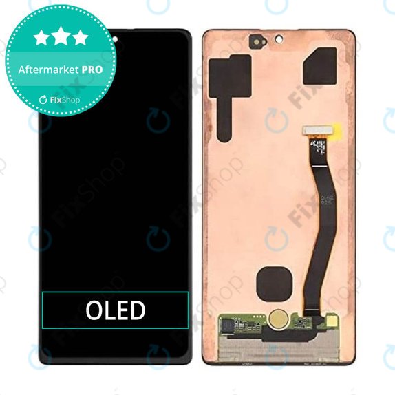 Wyświetlacz OLED do Samsung S10 Lite G770F, Ekran dotykowy bez ramki