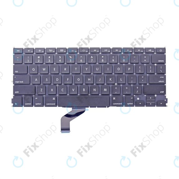 Klawiatura US do MacBook Pro 13" A1425, Koniec 2012 - Początek 2013