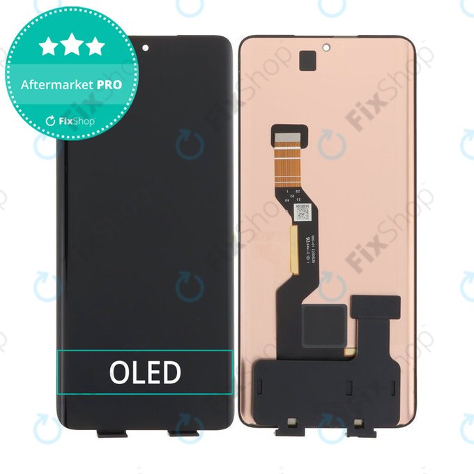 Wyświetlacz OLED do Motorola Edge 50 Ultra, Ekran dotykowy bez ramki