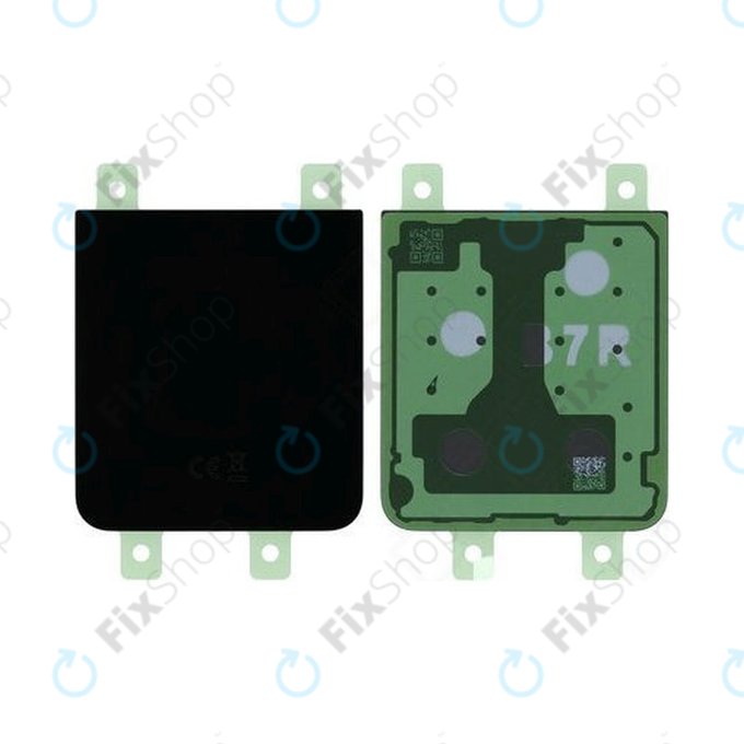 Kompletny Tylny Panel Baterii do Samsung Z Flip 7 FE F761B, Czarny, Black