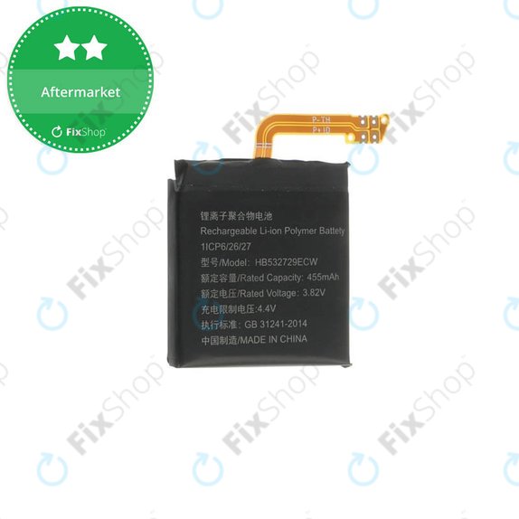 Bateria do Huawei Watch GT2 Latona-B19 46mm, HB532729ECW, 455mAh