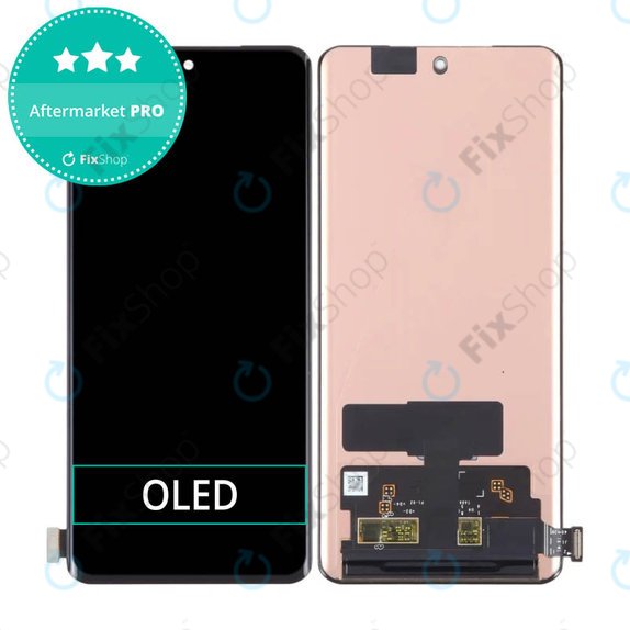 Wyświetlacz OLED do Oppo Reno 10 Pro CPH2525, Ekran dotykowy bez ramki