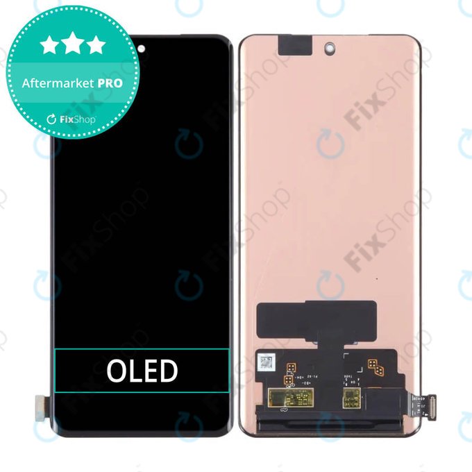 Wyświetlacz OLED do Oppo Reno 10 Pro CPH2525, Ekran dotykowy bez ramki