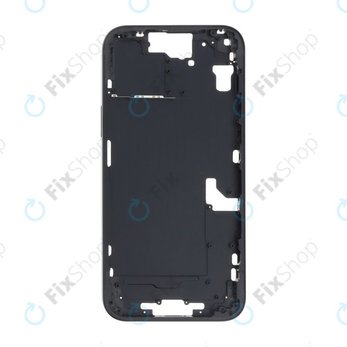 Ramka srodkowa do iPhone 15 Plus, Czarny, Black