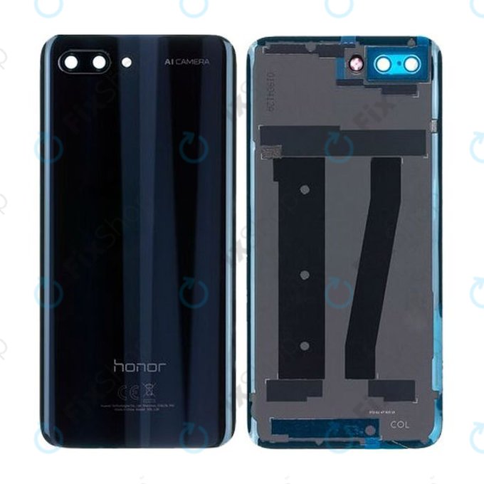 Tylna pokrywa baterii do Huawei Honor 10, 02351XPC, Midnight Black, Genuine Service Pack