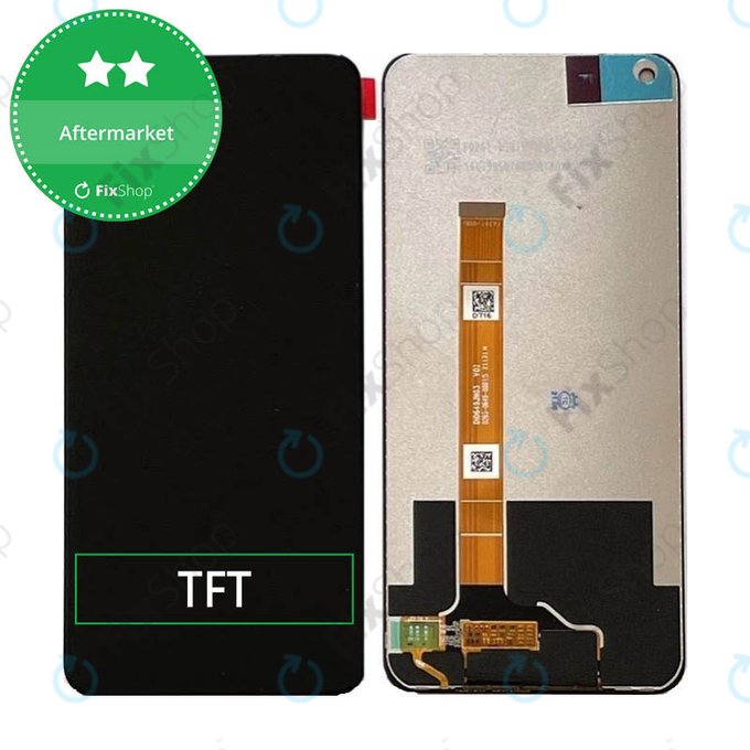 Wyświetlacz do Oppo A54, A74 5G, Ekran dotykowy bez ramki, TFT