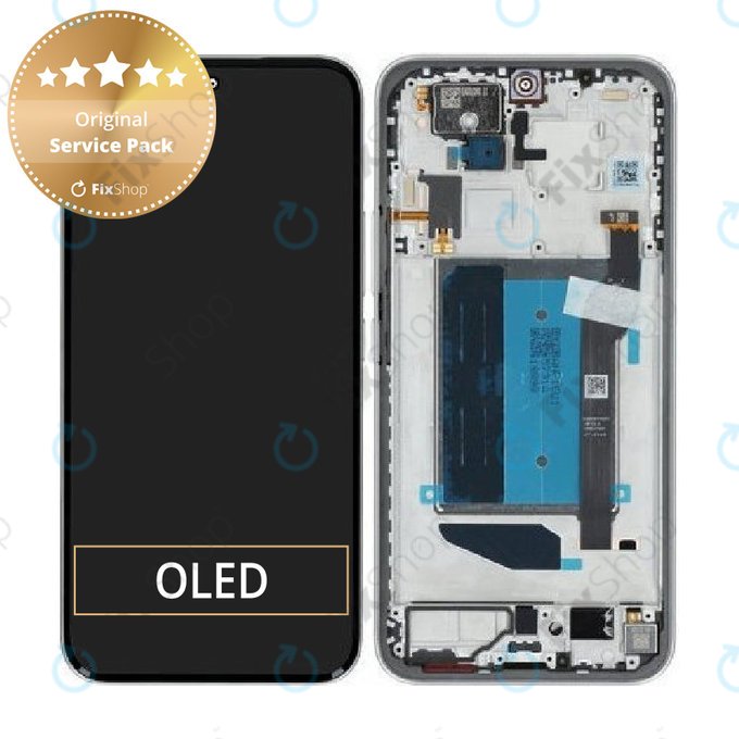 Wyświetlacz dla Xiaomi Redmi Note 15 Pro+ 5G, Mocha Brown, Ekran dotykowy z ramką, 5600250P16U00, Genuine Service Pack