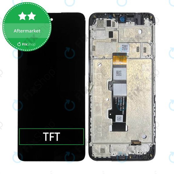 Wyświetlacz do Motorola Moto G22 XT2231, Ekran dotykowy z ramką, TFT