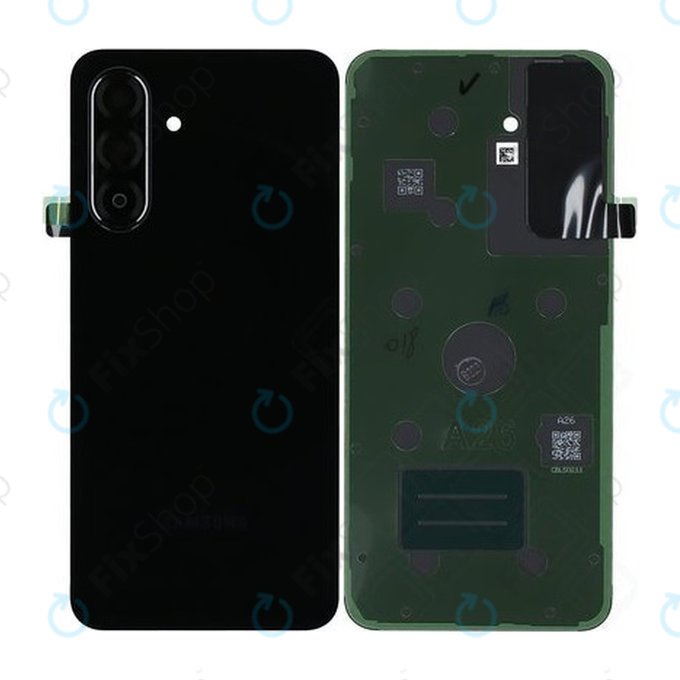 Tylna pokrywa baterii do Samsung A26 A266E, GH82-37020A, Czarny, Black, Genuine Service Pack