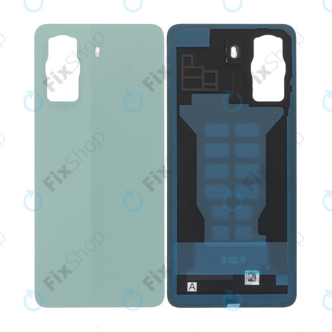 Tylna pokrywa baterii do Xiaomi Poco X7 Pro 2412DPC0AG, Zielony, Green