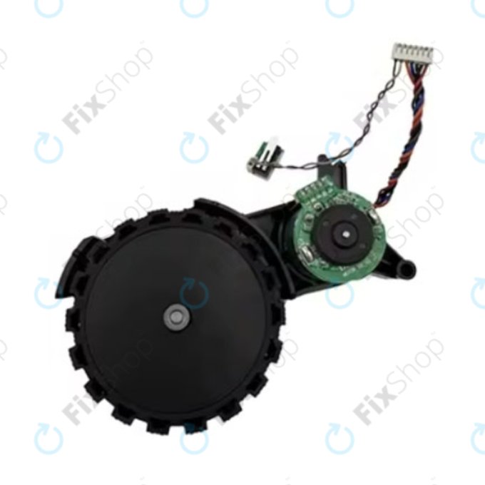 Koło z silnikiem do Xiaomi Robot Vacuum X10, Dreame Z10 Pro, L10 Plus, D10 Plus, Right, Czarny, Black