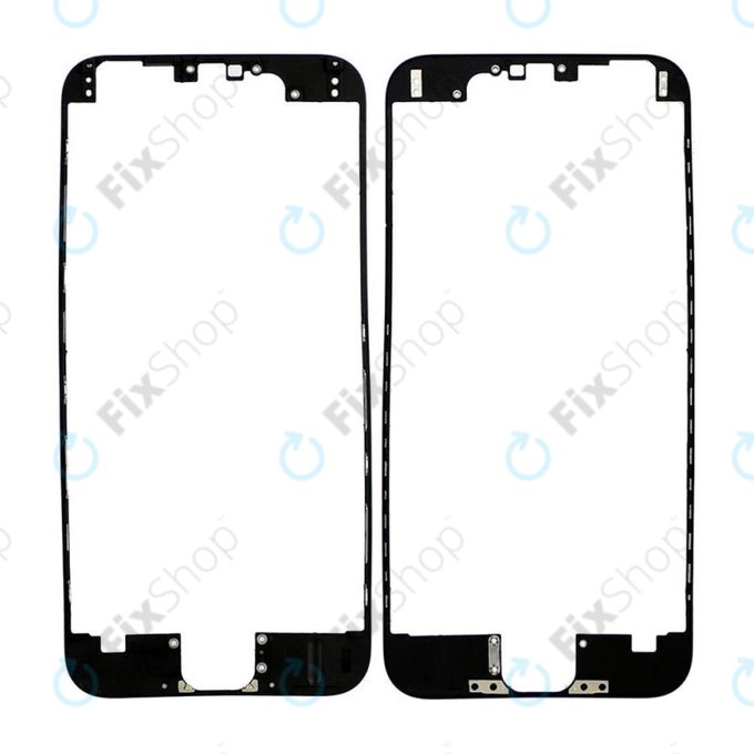 Przednia ramka do iPhone 6, Czarny, Black