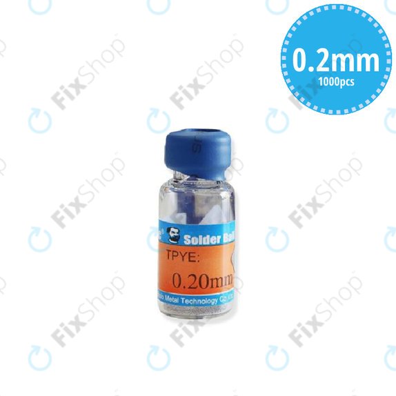 Kuleczki lutownicze, 0.2mm, Mechanic XZ10