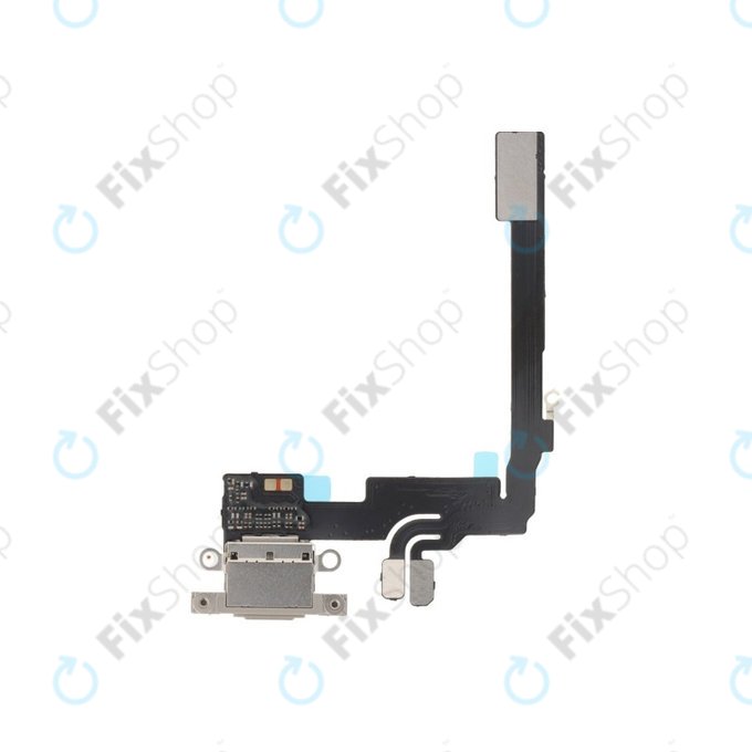 Złącze ładowania z taśmą flex do iPhone 16 Pro, Natural Titanium