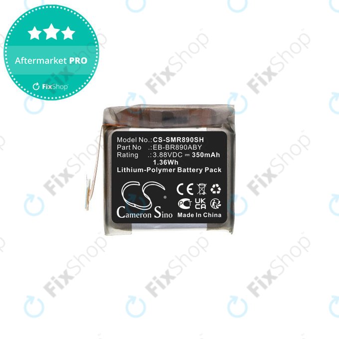 Bateria do Samsung Galaxy Watch4 Classic 46 mm, 350mAh, Li-Pol, 3.88V, EB-BR890ABY, HQ