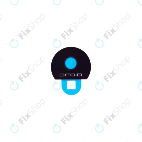 Szkło obiektywu tylnej kamery do Moto Z XT1650, Czarny, Black