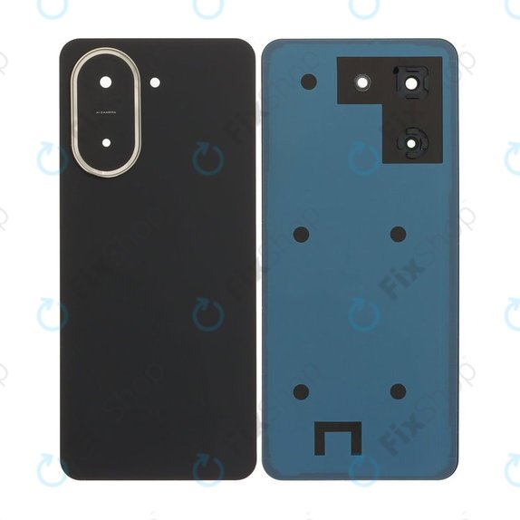 Tylna pokrywa baterii z kompletnym montażem do Xiaomi Redmi A5 4G, Czarny, Midnight Black