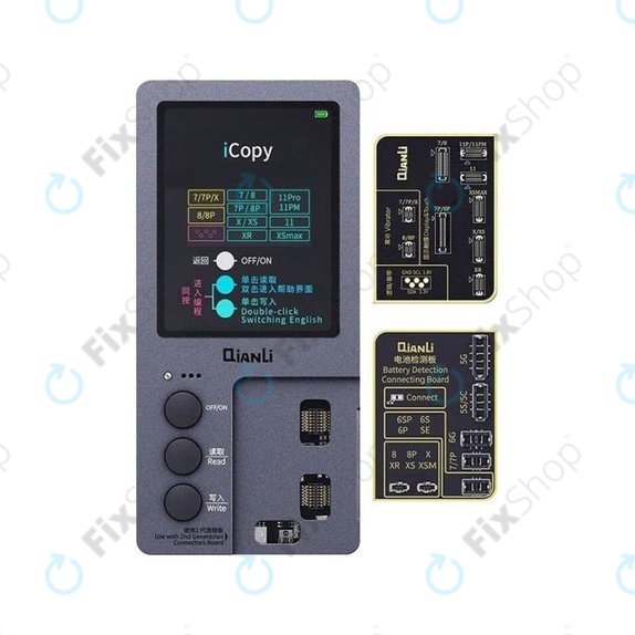 Programator True Tone, czujnika światła, wibracji i tester baterii (iPhone 7 – 11 Pro Max), QianLi iCopy Plus 2.2